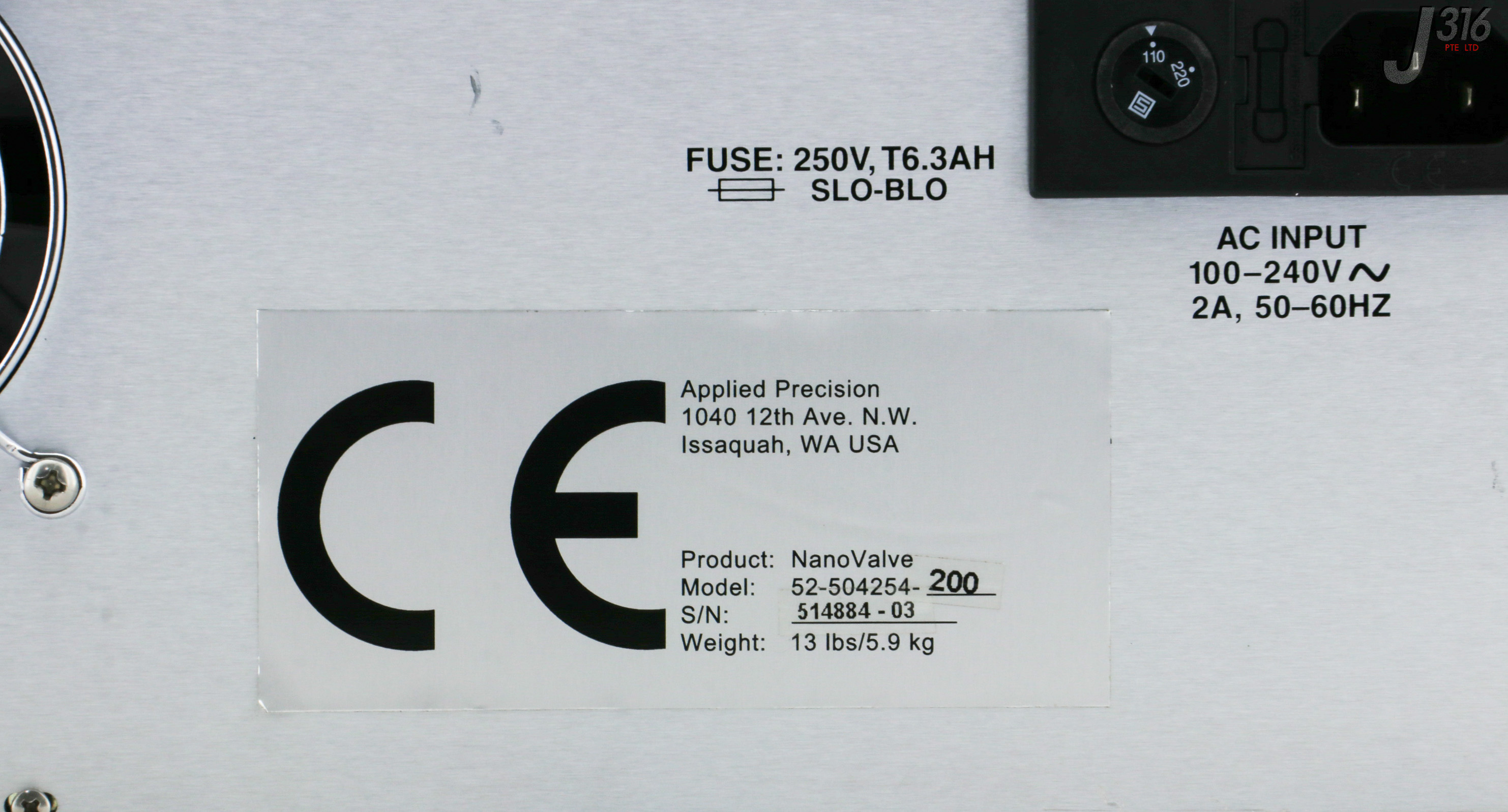 ※ハッピー 33386 APPLIED PRECISION NANOVALVE CONTROLLER, FLOWPOINT 52-504254